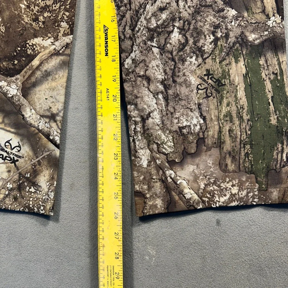 Magellan Outdoors Convertible Cargo Pants Kids Medium Brown Realtree APX Excell